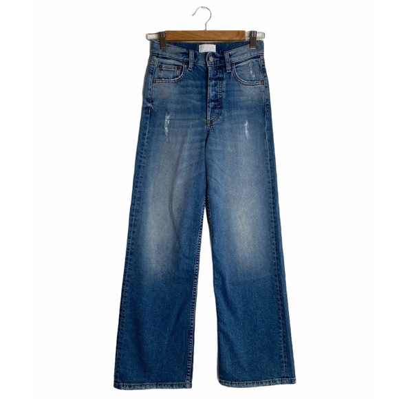 Boyish The Mikey Wide Leg Flare Jeans - Picture 5 of 9